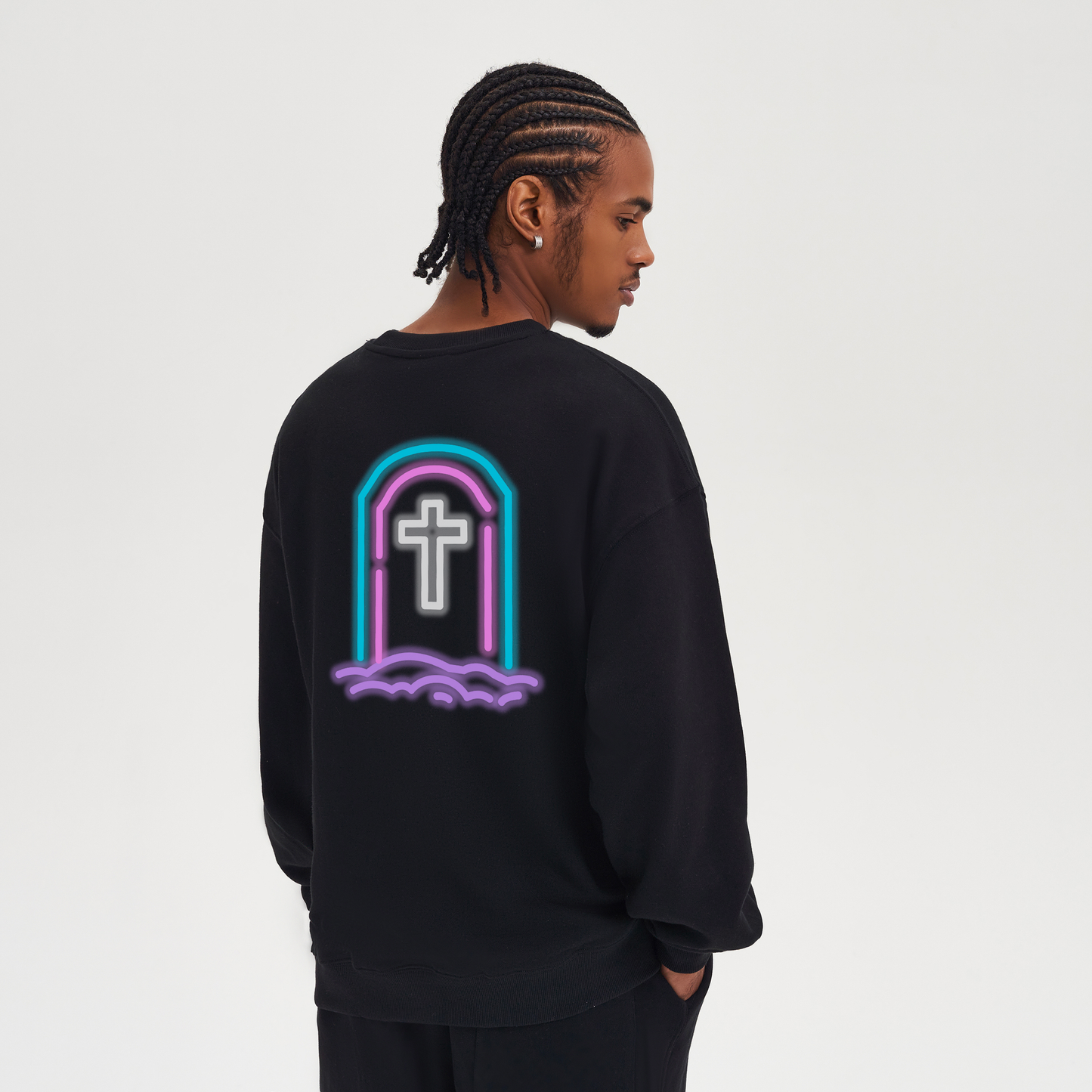 Grave Neon Sweater 