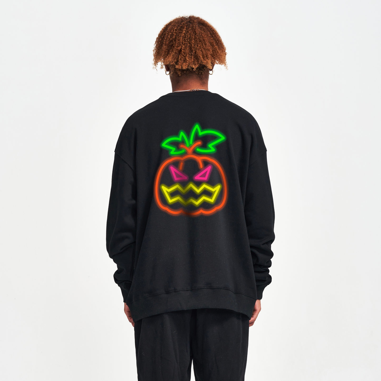 Pumpkin Neon Sweater